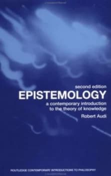 Epistemology by Robert Audi Paperback