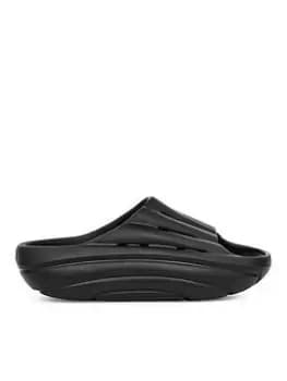 UGG Ugg Foamo Wedge Slides - Black, Size 3, Women