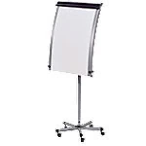 Bi-Office Flipchart Easel Roll Up Grey 70 x 195 cm