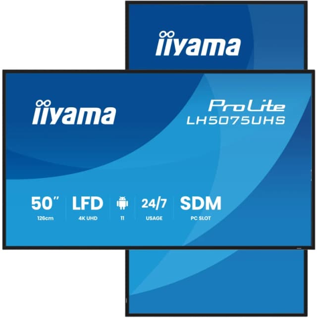 iiyama LH5075UHS-B2AG Signage Display Digital signage flat panel 125.7