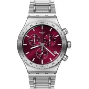 Unisex Swatch Purple Irony New Irony Chrono Watch