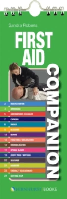 First Aid Companion. Spiral bound. By Sandra Roberts Books