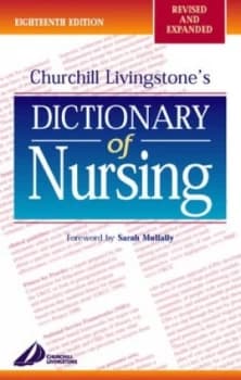 Churchill Livingstones Dictionary of Nursing by Chris Brooker Paperback
