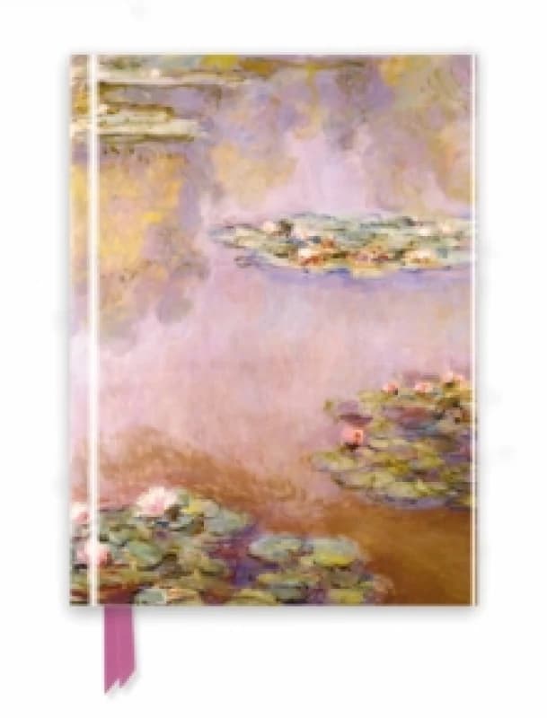 Monet: Waterlilies (Foiled Journal) Notebook / blank book