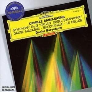 Symphony No 3 Organ Symphony Barenboim Chicago So by Camille Saint-Saens CD Album