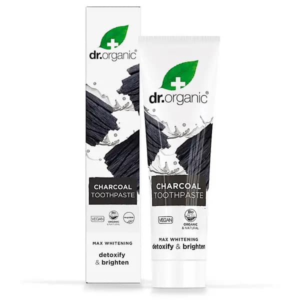 Dr Organic Charcoal Extra Whitening Toothpaste 75ml