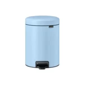 Brabantia NewIcon Pedal Bin, 5L - Dreamy Blue