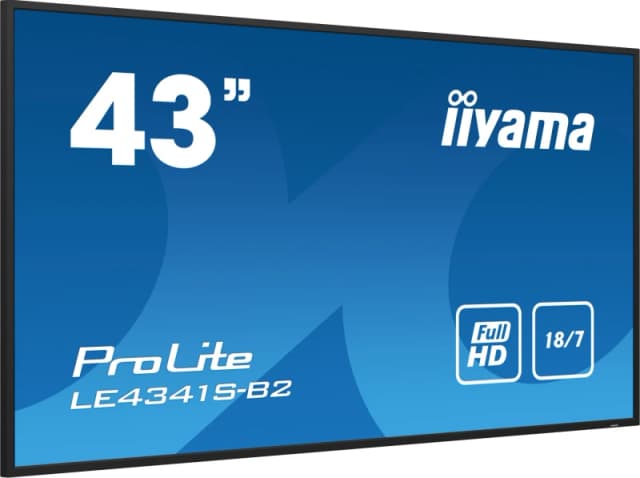 iiyama PROLITE LE4341S-B2 Digital signage flat panel 108cm (42.5"