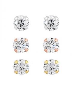 Simply Silver Stud Earring Pack