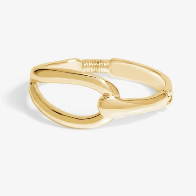 Jon Richard Gold Plated Open Link Cuff Bangle Jewellery Sets One Size Gold 72271810000