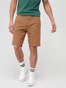 Superdry Vintage Chino Short- Sand, Sand, Size 32, Men