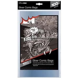 Ultra Pro Silver Comic Bags Pack 100