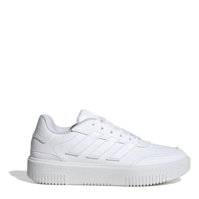 adidas Courtblock Trainers - White White 4