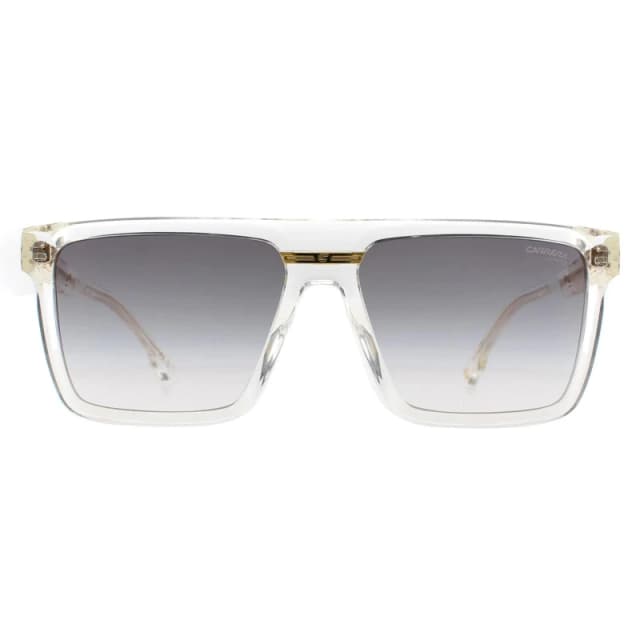 Carrera Carrera Men Rectangle Crystal Gold Grey Shaded Mirror Victory C 03/S in Clear Clear One Size Male 716736983882