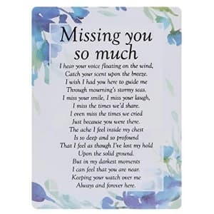Graveside Memorial Cards - Missing You So Much