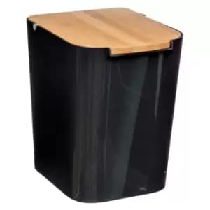 5Five Natureo 5L Bin - Black Bamboo