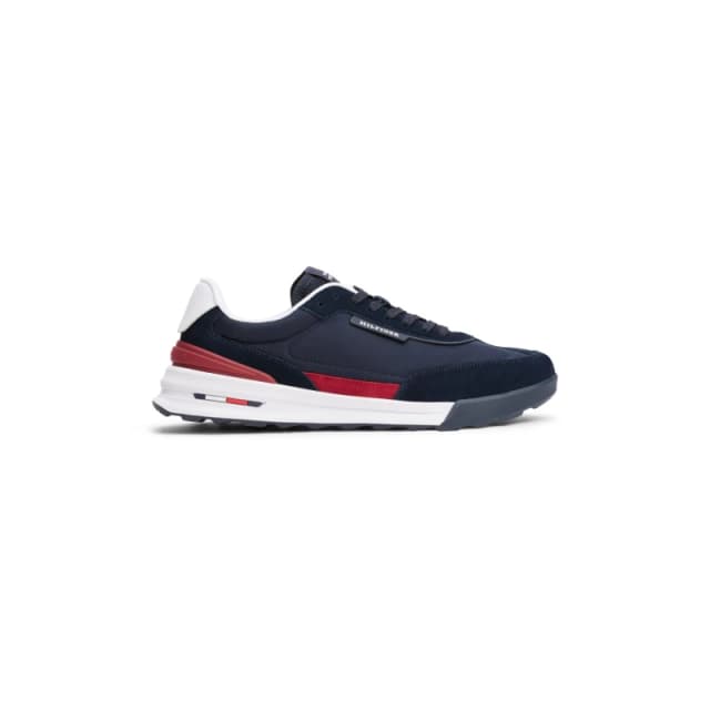 Tommy Hilfiger Mens Retro Nylon Heritage Cushioned Runners Desert Sky male 7 (41)