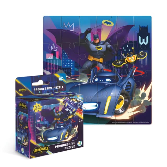 DODO Puzzle Batwheels. The Batmobile. Bam 24 pcs Multi unisex One Size