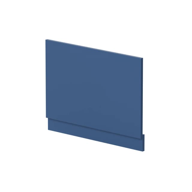 Balterley Straight Reversible Bath End Panel & Plinth - 750mm - Satin Blue Blue unisex