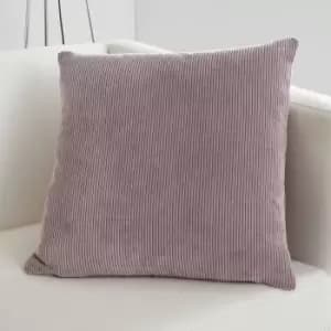 Appletree - Signature Kilbride Cord Chenille Textured Filled Cushion, Blush, 43 x 43 Cm