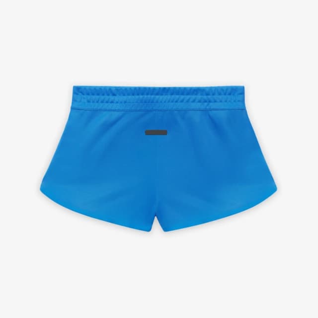adidas Womens Fleece Jogger Shorts Blue Rush female 10 (S)