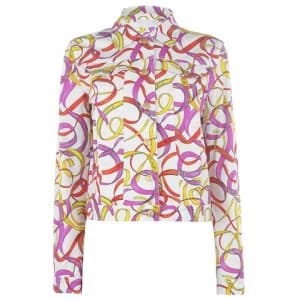 Escada Belco Printed Denim Jacket - 1157