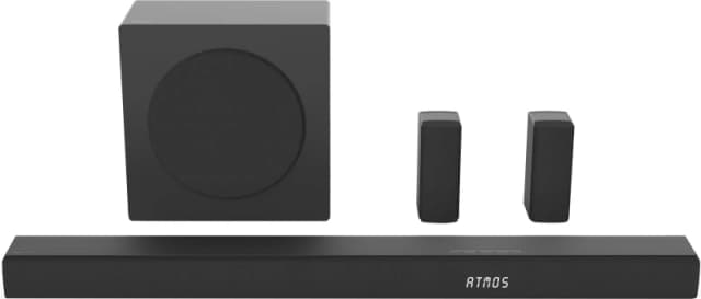 Hisense AX5100Q 5.1 Soundbar with Wireless Subwoofer - Black