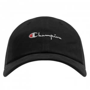 Champion Logo Cap - Black
