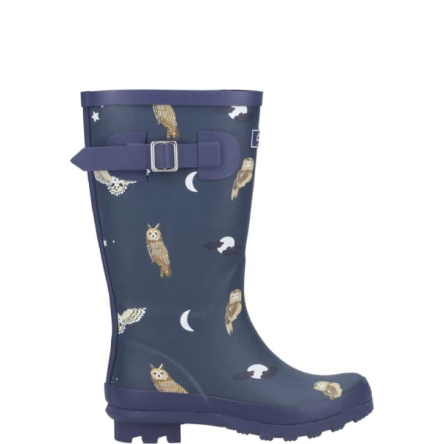 Cotswold Boys Woodland Waterproof Wellingtons UK Size 1 (EU 33) Owls COT839-OWLS-1