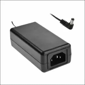 TP1121 12vdc 5A 60W power supply C14 right angle 2.5mm - Tiger Power Supplies