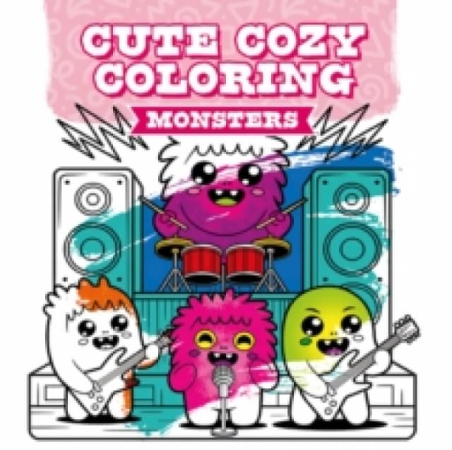 Cute Cozy Coloring: Monsters Paperback / softback