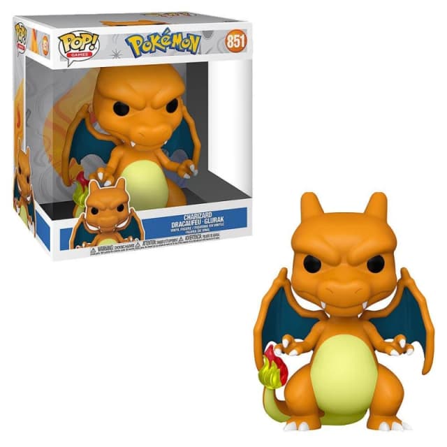 FUNKO POP! Games: Jumbo Charizard - Pokmon Multi unisex One Size