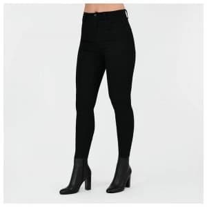 Firetrap Blackseal High Wasit Skinny Jeans - Black