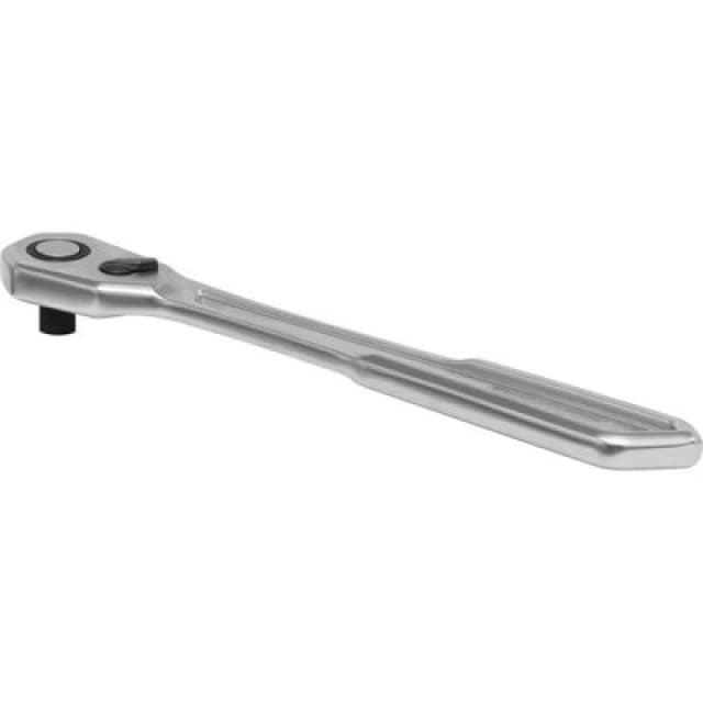 Loops Low Profile 90-Tooth Ratchet Wrench - 1/4" Sq Drive - Flip Reverse Mechanism Multi