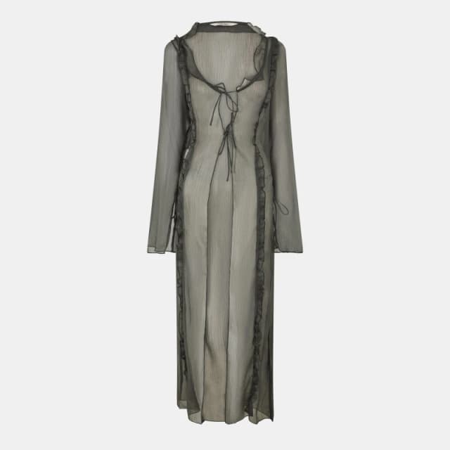 Jack Wills Frill Beach Cover-Up Women - Green Green 8