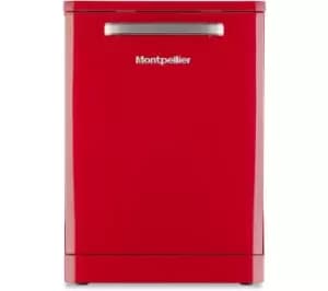 Montpellier MAB1353R Freestanding Retro Dishwasher