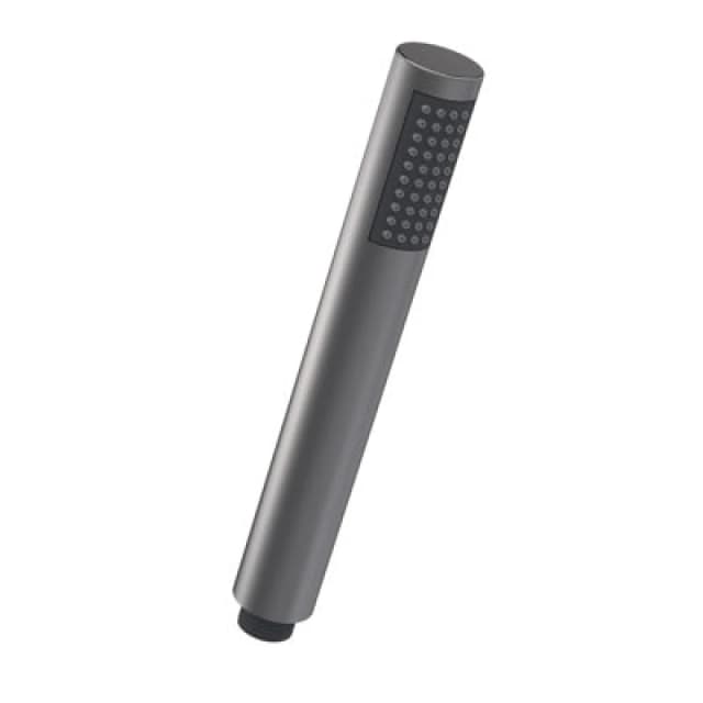 Balterley Easyclean Round Single Function Shower Handset Brushed Pewter Silver