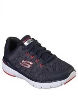 Skechers Boys Flex Advantage 2.0 Trainers - Navy