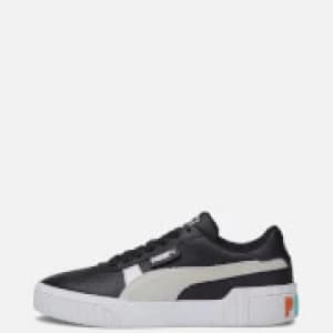 Puma Womens Cali Varsity Trainers - Puma Black/Puma White - UK 3