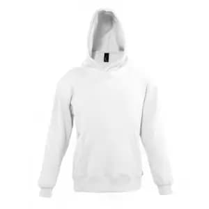 SOLS Childrens/Kids Slam Hooded Sweatshirt (10 Years) (White)