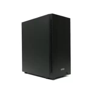 CRONUS Athena Case Silent Black Mid Tower 1 x USB 3.0 / 2 x USB 2.0 Sound-Dampened Front Top & Side Panels ATX Micro ATX Mini-ITX