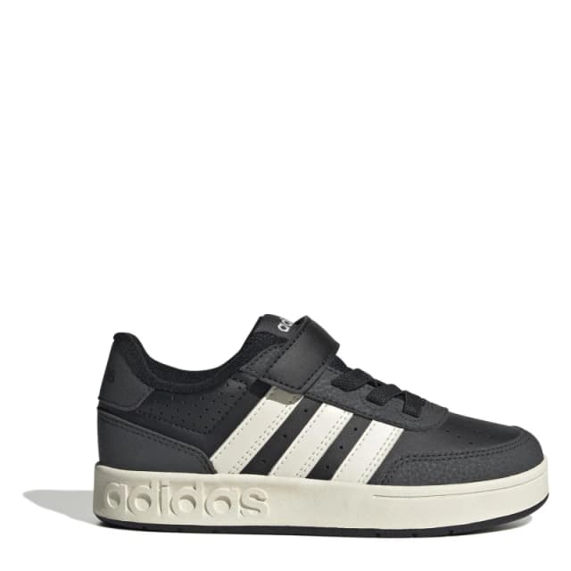 adidas Breakbase Shoes Kids Blk/Wite/Crbn male C11 (29)