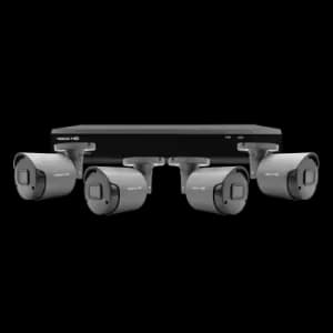 ESP Rekor 8 Channel 1080p HD 2TB CCTV System with 4 Bullet Cameras Grey - RHD8KB4G2TB