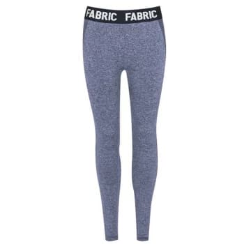 Fabric Core Seamless Panel Leggings - Navy