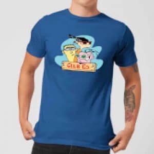 Ed, Edd n Eddy Club Ed Mens T-Shirt - Royal Blue - L