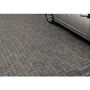Marshalls Driveline Priora Block Paving Charcoal 200 x 100 x 60mm Pack of 404