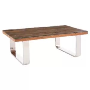 Kerala U-Shaped Base Coffee Table Black
