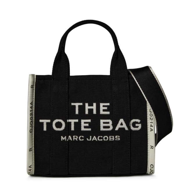 Marc Jacobs The Jacquard Mini Tote Bag - Black V98J1 Unisex