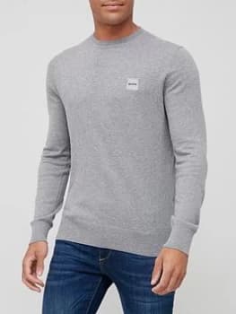 Hugo Boss Kanovant Knitted Jumper Grey Size M Men