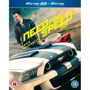 Need For Speed 3D Bluray